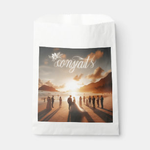 Bolsa de papel de felicitación