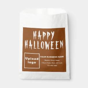 Bolsa de papel de fondo de Halloween Business Brow