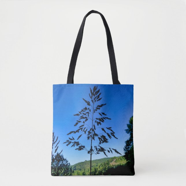Bolsa de papel de Johnson Grass All Over Print (Anverso)