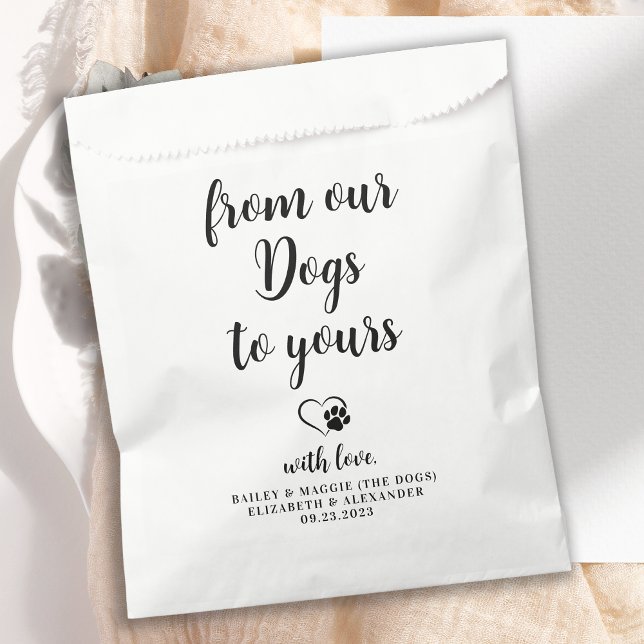 Bolsa De Papel De nuestros perros trato personalizado de Mascota  (Subido por el creador)