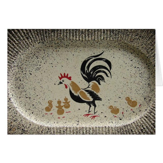 Bolsa de papel de pollo y gallos (Anverso (Horizontal))