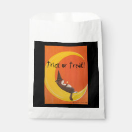 Bolsa de papel de truco o tratamiento