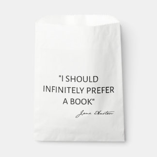 Bolsa De Papel Debería Preferir Infinitamente Un Libro - Jane Aus