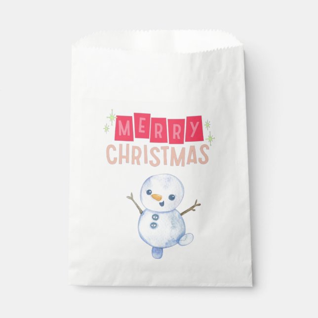 Bolsa De Papel Deck the Halls: Feliz Navidad Alegre" (Anverso)
