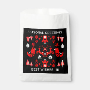 Bolsa De Papel Decoración estacional escandinava