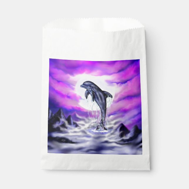 Bolsa De Papel Delfín lúfono (Anverso)