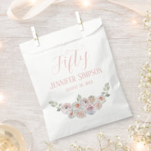 Delicado color de agua pálido texto rosa Rubor