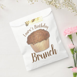 Bolsa De Papel Desayuno Dominical Brunch Streusel Crumb Muffin