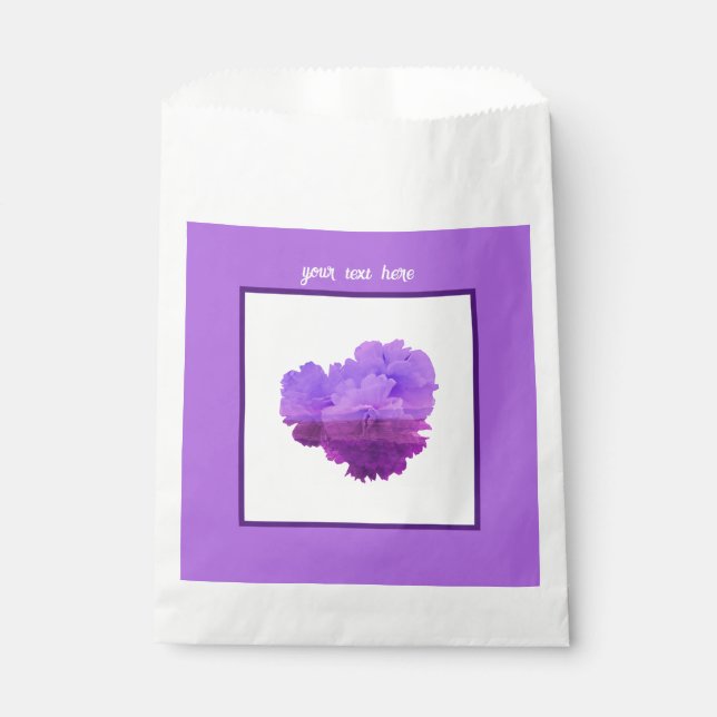 Bolsa De Papel Desierto floral (Anverso)