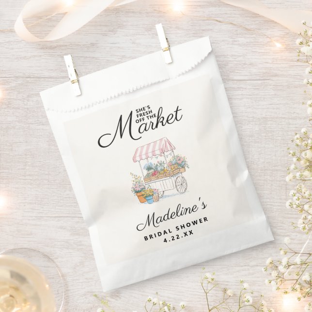 Bolsa De Papel Despedida de soltera caprichosa recién llegada al  (Cortado)