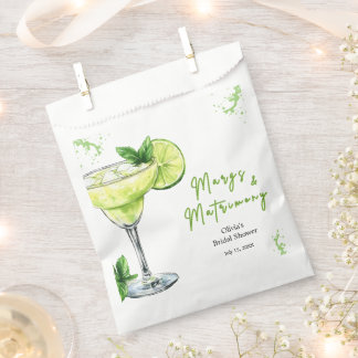 Bolsa De Papel Despedida de Soltera Cocktail Margs y Matrimonio