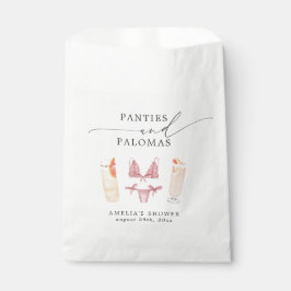 Bolsa De Papel Despedida de soltera con bragas y palomas