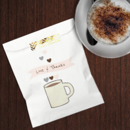 Bolsa De Papel Despedida de soltera con café