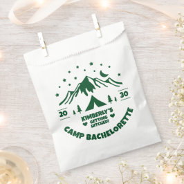 Bolsa De Papel Despedida de soltera en el campamento