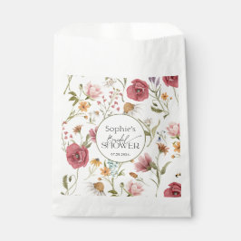 Bolsa De Papel Despedida de Soltera Floral