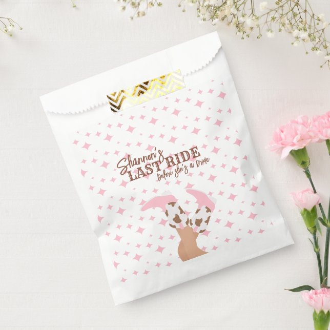 Bolsa De Papel Despedida de soltera última fiesta (Sellado)