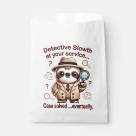 Bolsa De Papel "Detective Perezoso" Agencia de Detectives Perezos