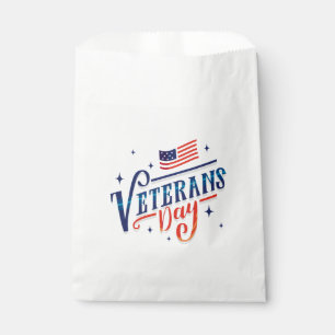Bolsa De Papel Día de los Veteranos