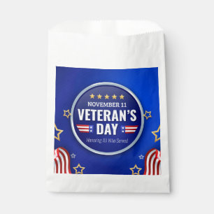 Bolsa De Papel Día de los Veteranos