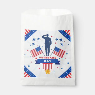 Bolsa De Papel Día de los Veteranos - Honrando a todos los que si