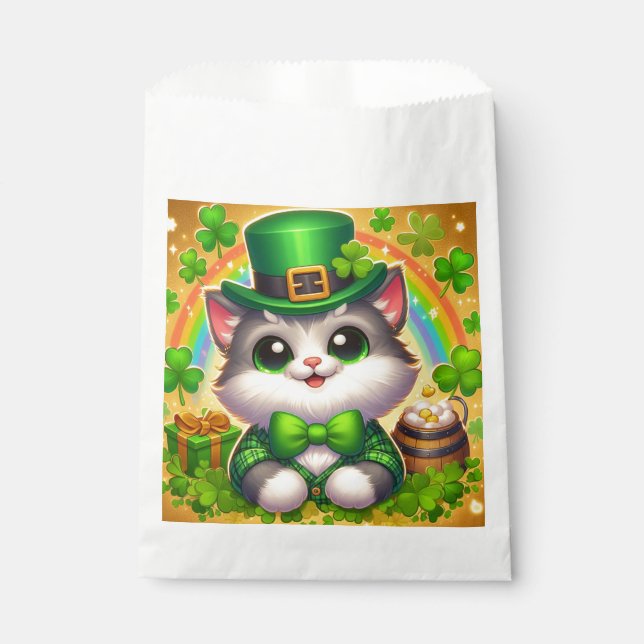 Bolsa De Papel Día de San Patricio (Anverso)