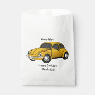 Bolsa De Papel Dibujo animado de coche clásico