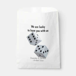 Bolsa De Papel Dice con suerte