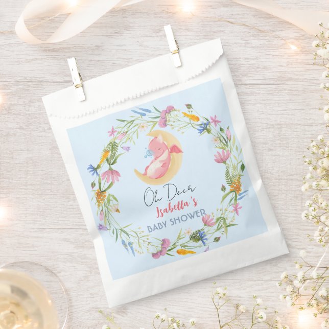 Bolsa De Papel Dilución de bebé bebé dragón dinosaurio bebé (Cortado)