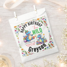 Dino salvaje Fiesta Dinosaurio segundo cumpleaños