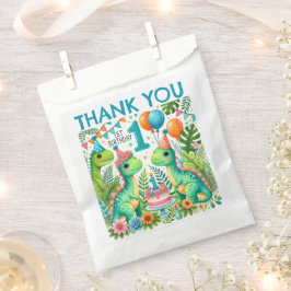 Bolsa De Papel Dinosaur Dino Fiesta de cumpleaños 1