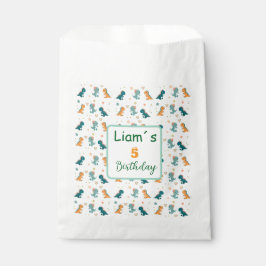 Bolsa De Papel Dinosaur Party Favor Bags