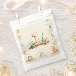 Bolsa De Papel Dinosaurio 1er cumpleaños Fiesta de la bolsa del p