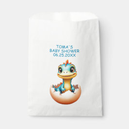 Bolsa De Papel Dinosaurio fuera del Huevo