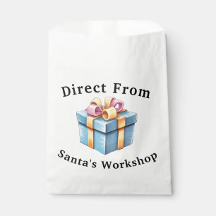Bolsa De Papel Directo desde el taller de Santa