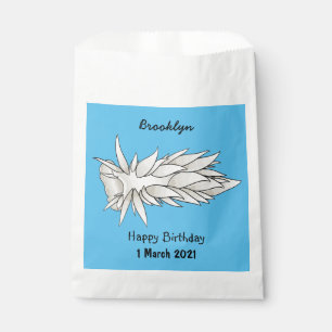 Bolsa De Papel Dirona albolineata nudibranch personalizado ilustr