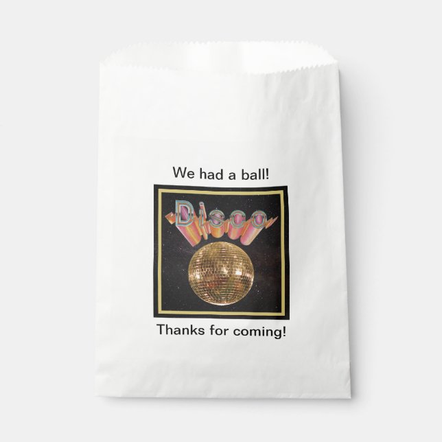 Bolsa De Papel Disco la noche lejos (Anverso)