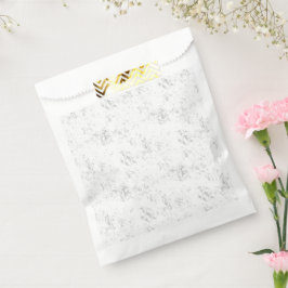 Bolsa De Papel Diseño de Celebración de Boda Romántica de Lujo