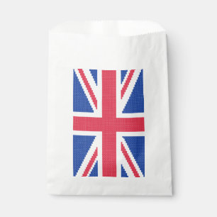 Bolsa De Papel Diseño de cosido cruzado original Jack Union