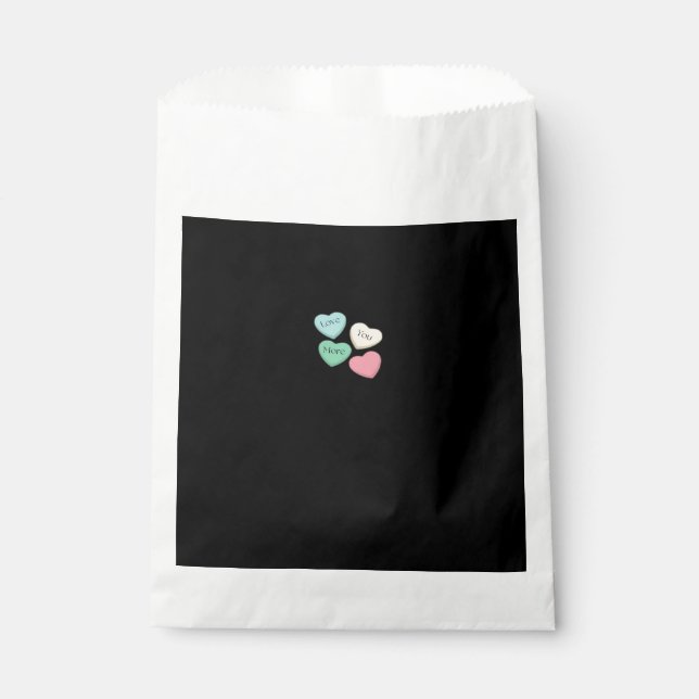Bolsa De Papel Diseño de firma Te amo más (Anverso)