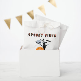 Bolsa De Papel Diseño de Halloween de calabaza fantasma con vibra