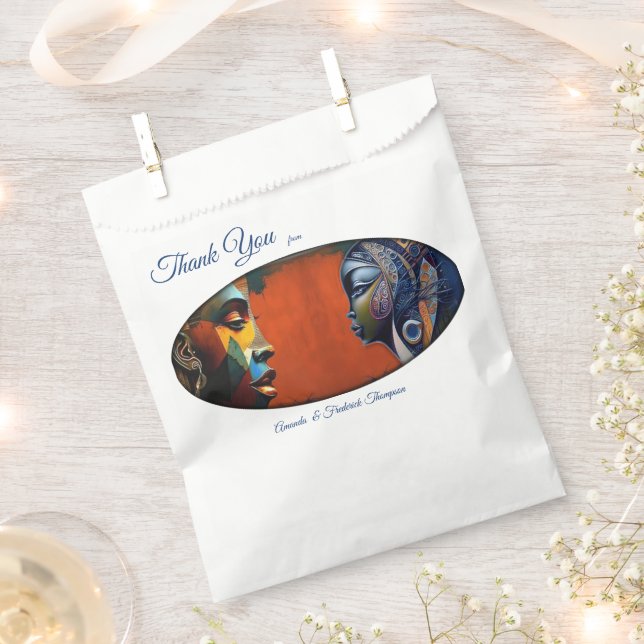 Bolsa De Papel Diseño egipcio, islámico, árabe y africano moderno (Cortado)