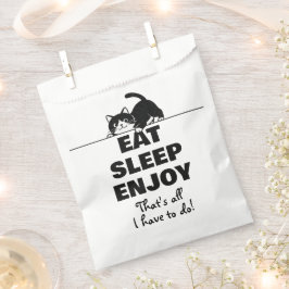 Bolsa De Papel Diseño minimalista de gatito adorable - CAT 6