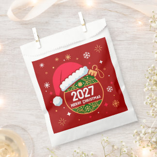 Bolsa De Papel Diseño personalizado de Navidad y Año Nuevo 2027
