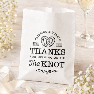 Bolsa De Papel Diseño rústico blanco vintage para favor de boda
