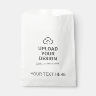 Bolsa De Papel Diseño y texto personalizados