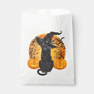 Bolsa De Papel Disfraz de gato negro asusta Gorra de bruja de Hal
