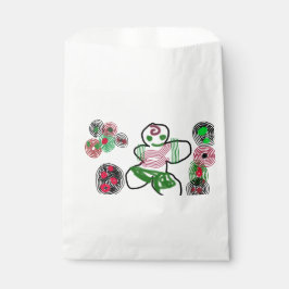 Bolsa De Papel Diversión del hombre del jengibre