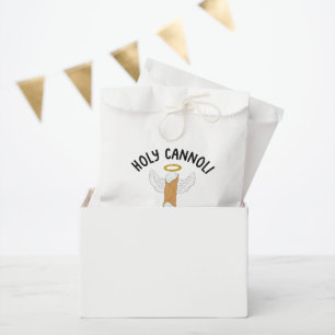 Bolsa De Papel Divertido mensaje sagrado cannoli italiano Persona