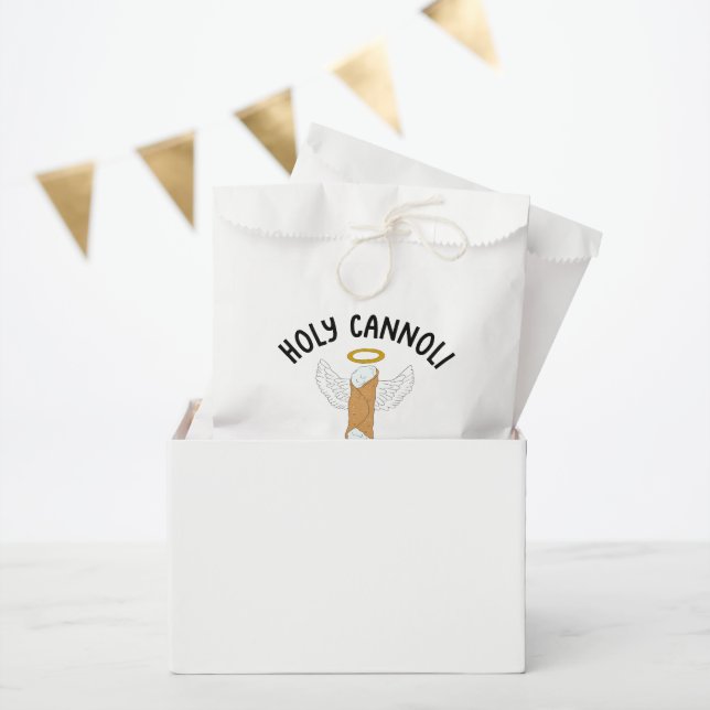 Bolsa De Papel Divertido mensaje sagrado cannoli italiano Persona (Fiesta)