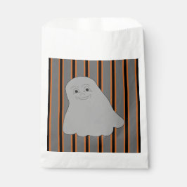 Bolsa De Papel Diviértete con fantasmas elegantes de Halloween